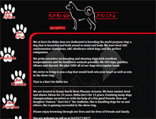 Tablet Screenshot of kari-onakitas.com